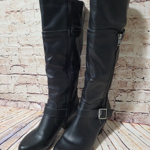 Cliffs White Mountain Pipeline Boots Black New in Box, Size 8 - Picture 2 of 6